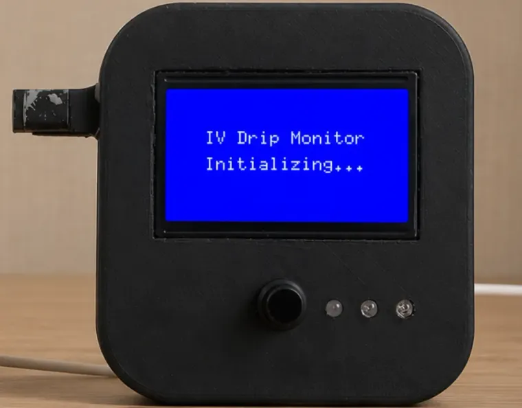 CareFlow third-prototype monitoring device